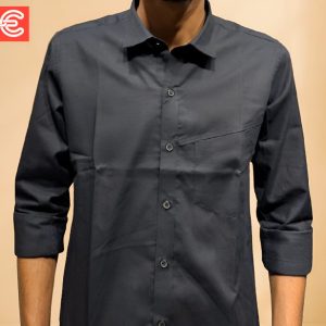 100% Premium Cotton Shirt Black